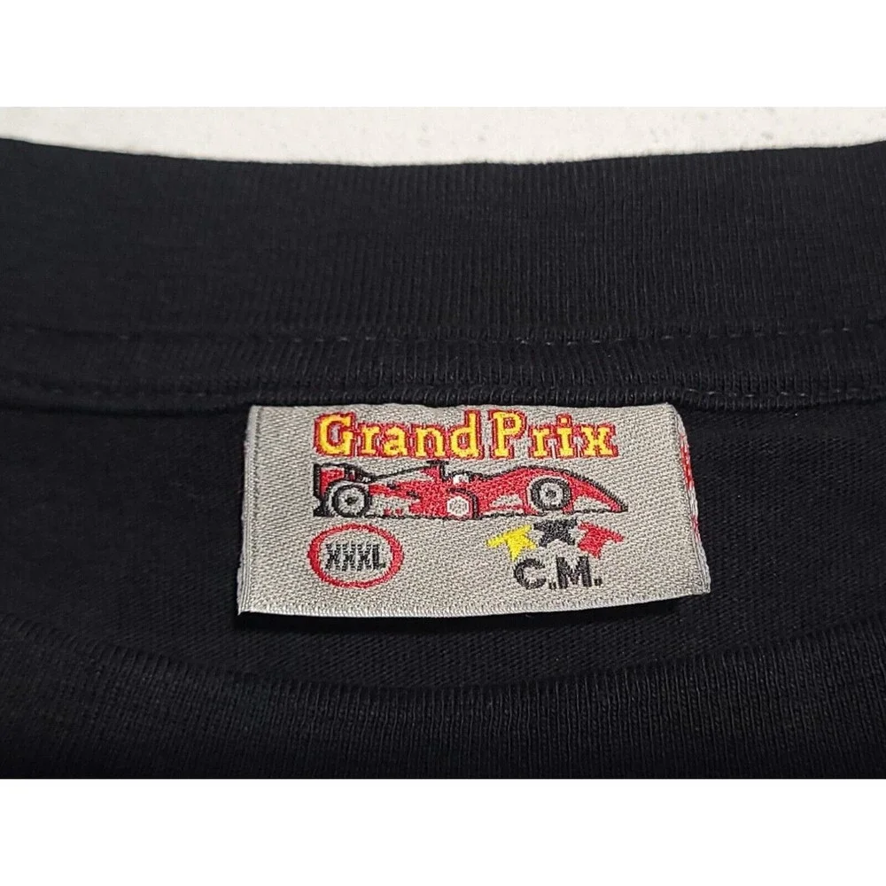 VTG MONACO Grand Prix Official F1 Racing Black T European Size 3XL France EUC - Picture 9 of 10